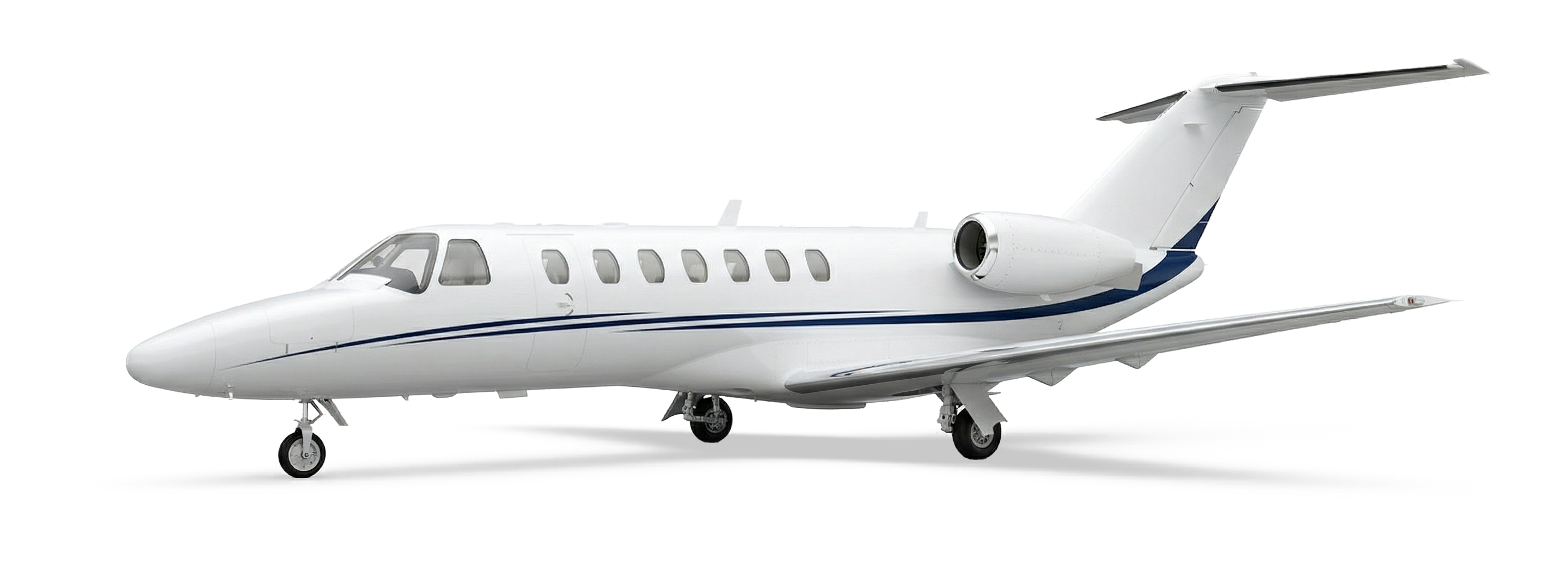 silhouette image of Cessna Citation CJ3