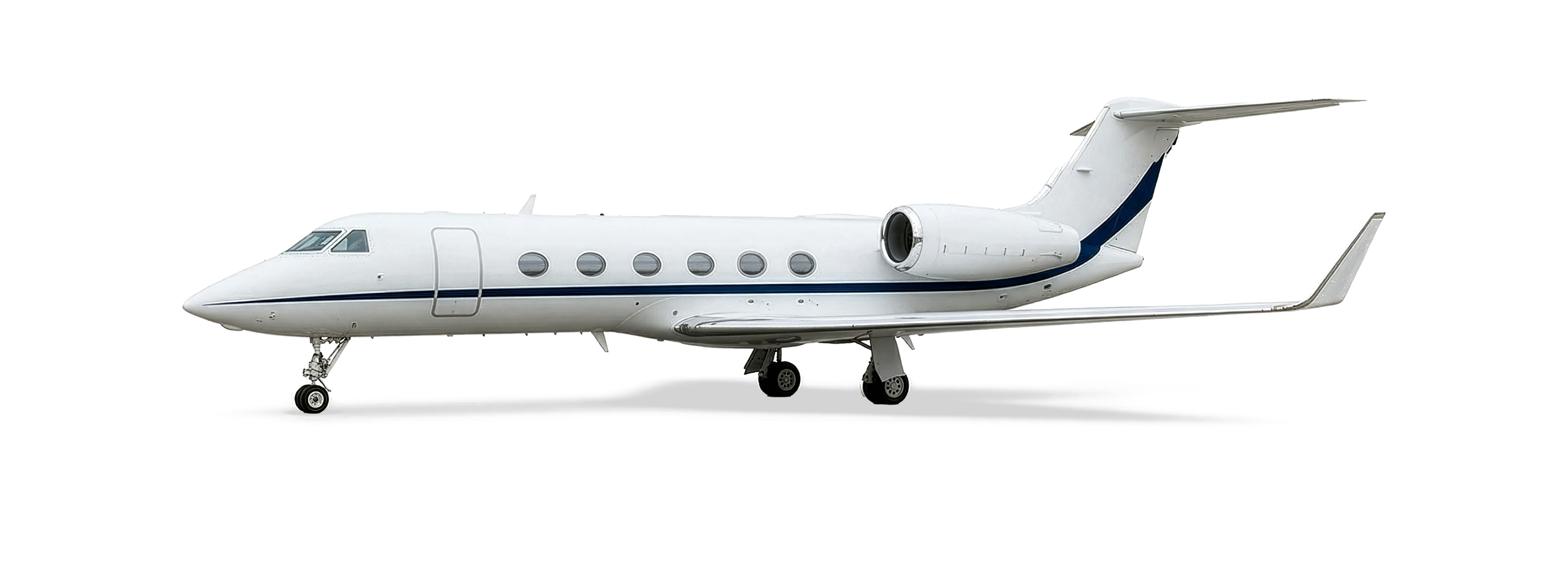 silhouette image of Gulfstream G450