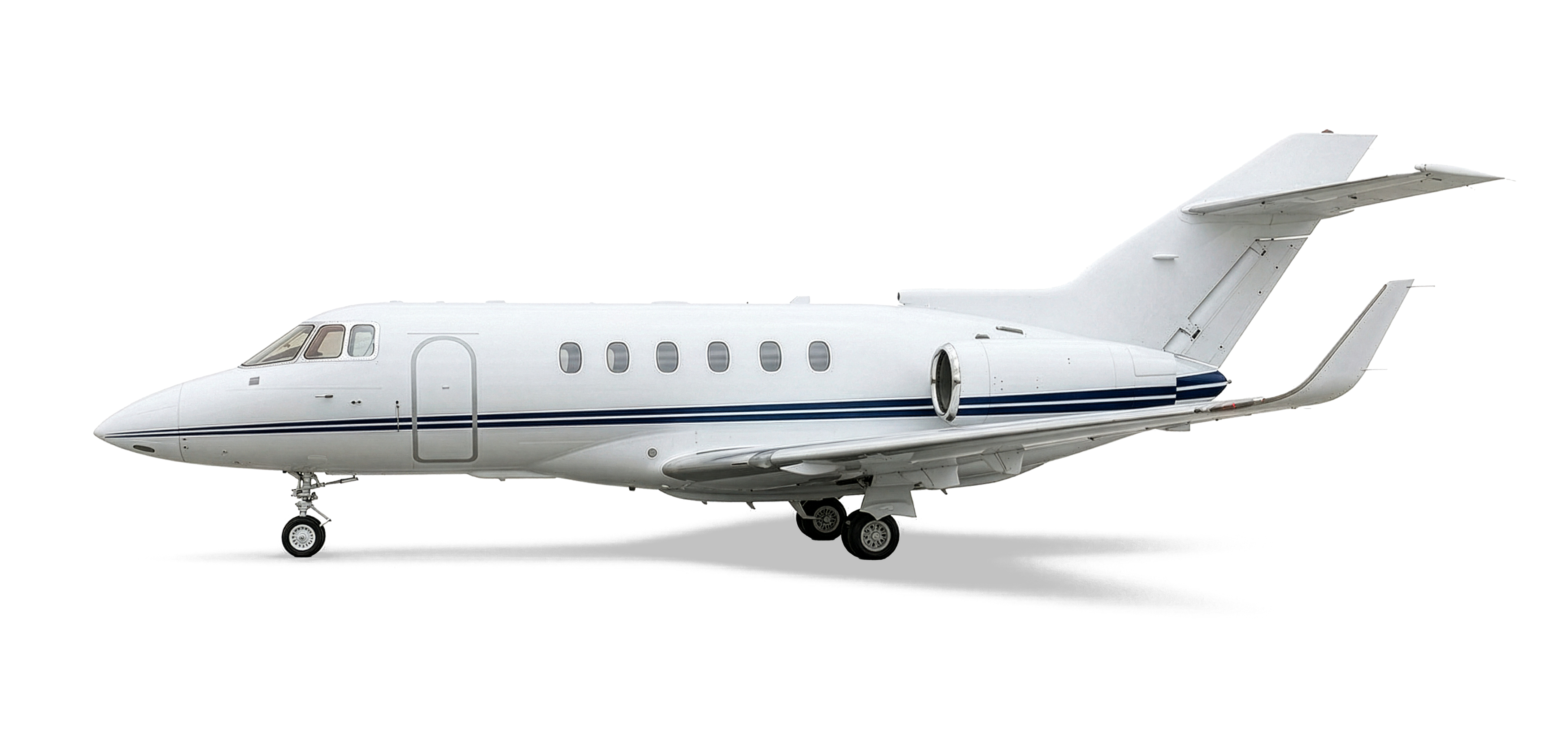 silhouette image of Hawker 900XP