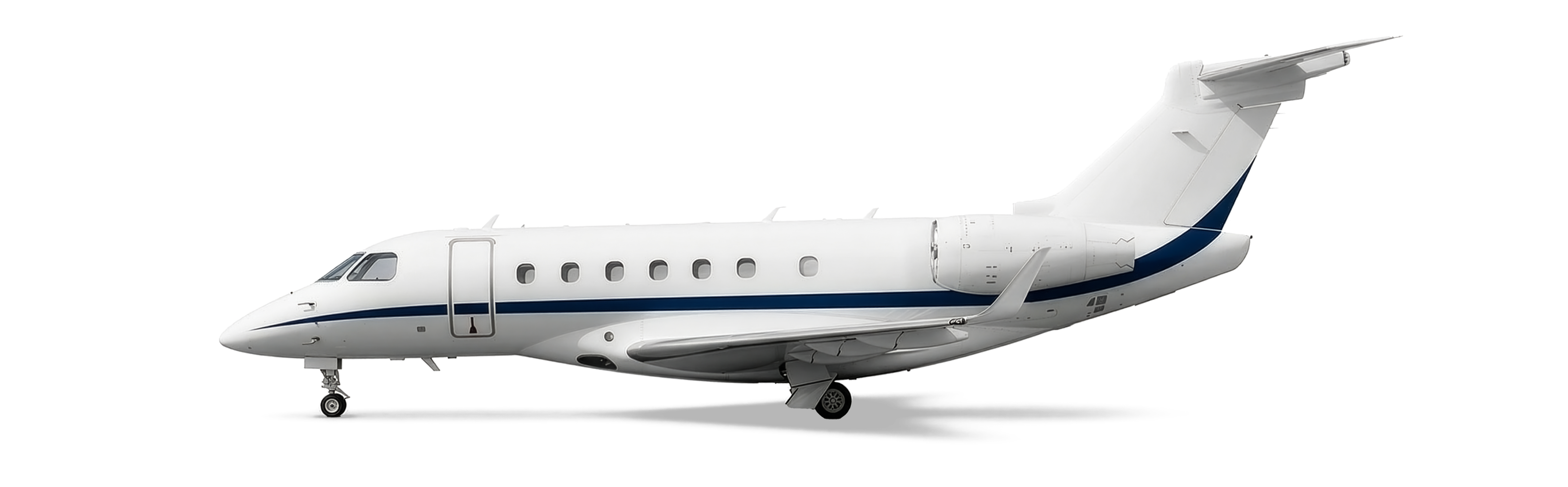 silhouette image of Embraer Legacy 500