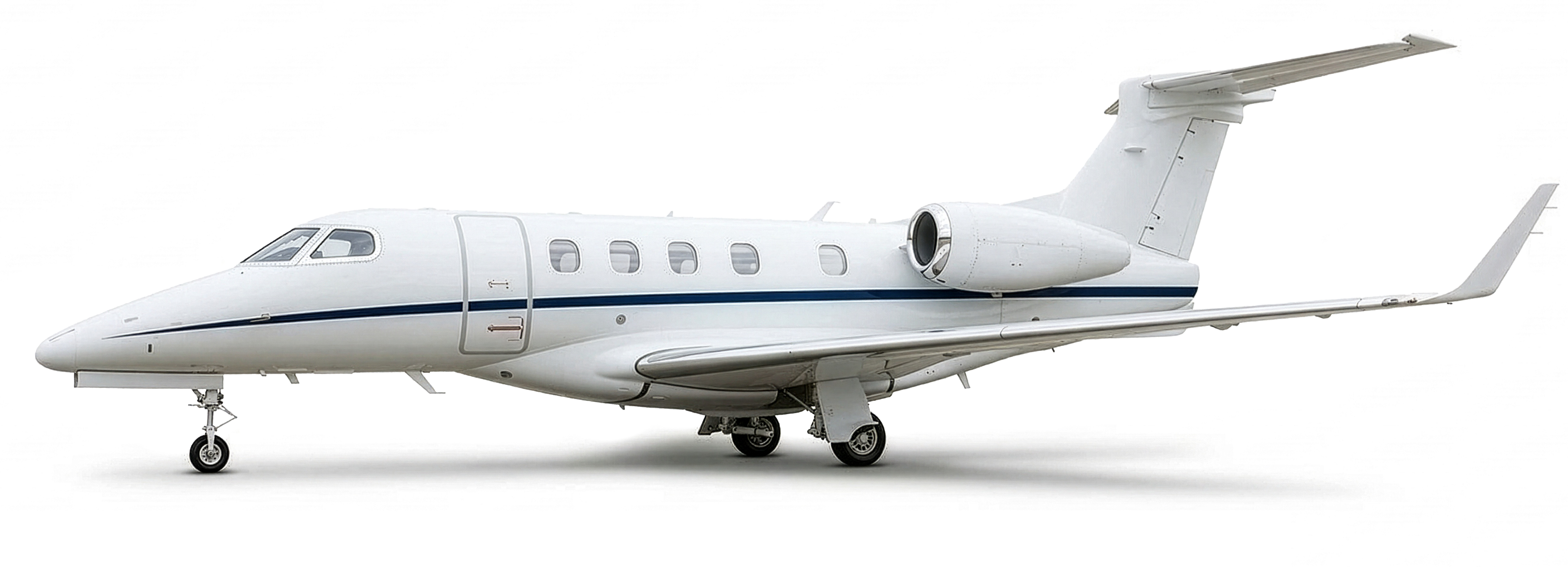 silhouette image of Embraer Phenom 300